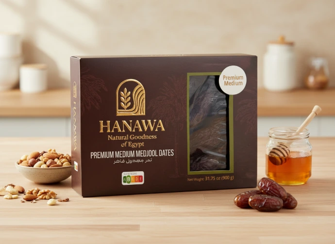 HANAWA Delight Egyptian Medjool Dates 900g luxury dates box